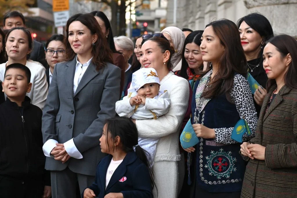 Президентті АҚШ-та оқитын қазақ студенттері қарсы алды