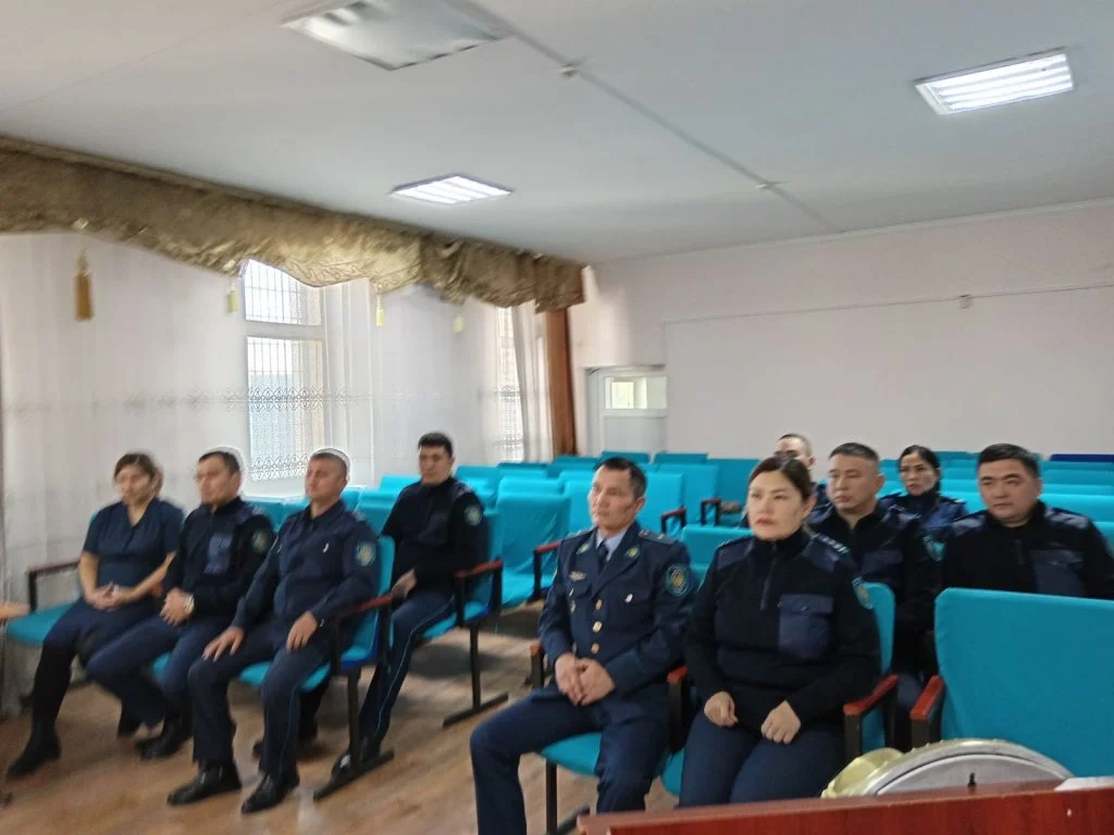 Қылмыстық-атқару жүйесі департаментінде әдеп нормалары жайында жиын өтті