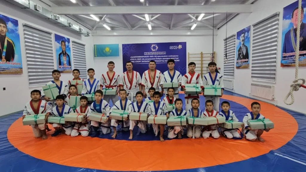 Жаңақорған ауданында екі жаңа спорт кешені пайдалануға берілді