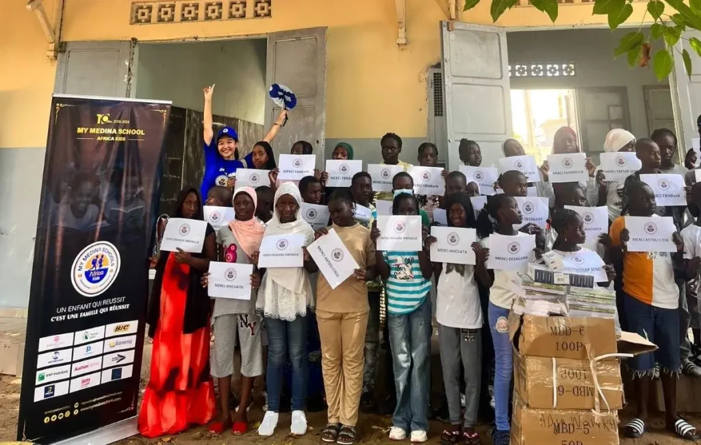 Африкадағы қазақ қызы