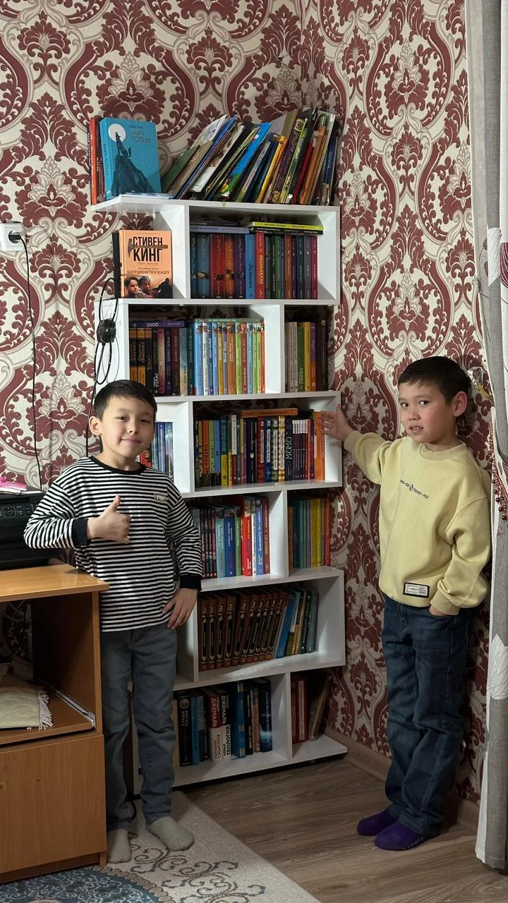 Бір жылда 84 кітап оқыған бүлдіршіндер