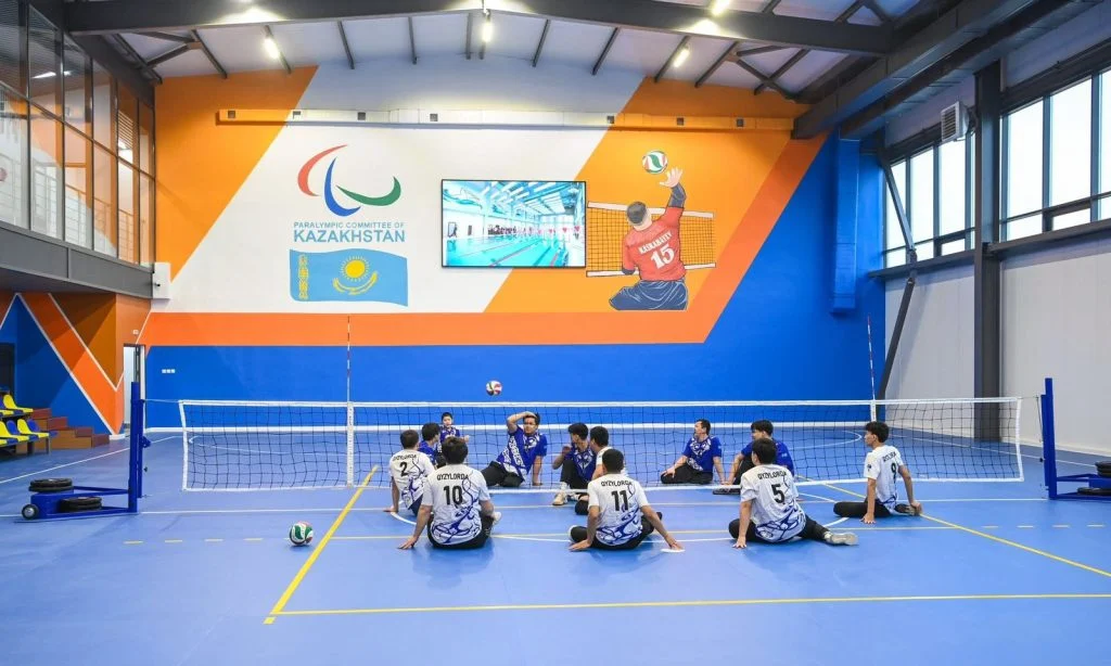 Қызылордада инклюзивті спорт орталығының салтанатты ашылу рәсімі өтті