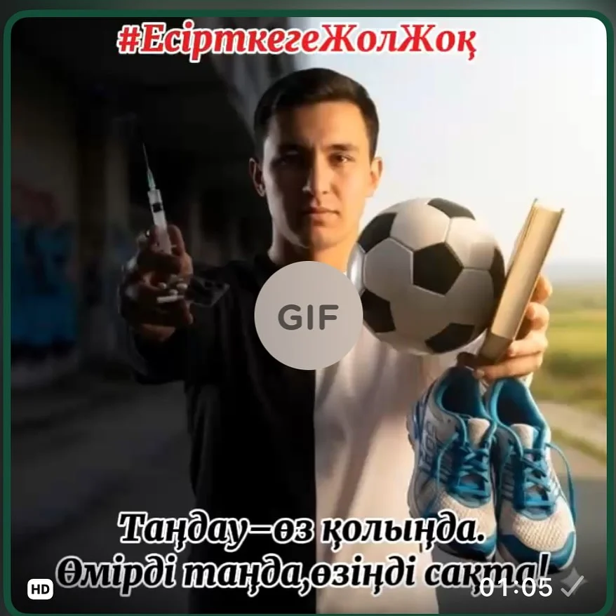 Қызылорда облысында «Есірткіге жол жоқ!» атты есірткіге қарсы GIF-анимациялар байқауы қорытындыланды