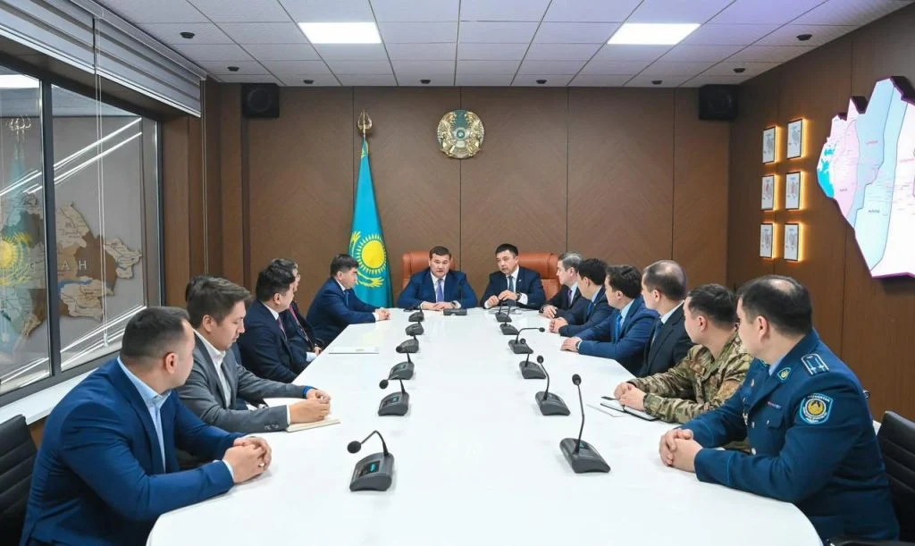 Облыс әкімі Қызылорда облысы Полиция департаменті Жедел басқару орталығының жұмысымен танысты