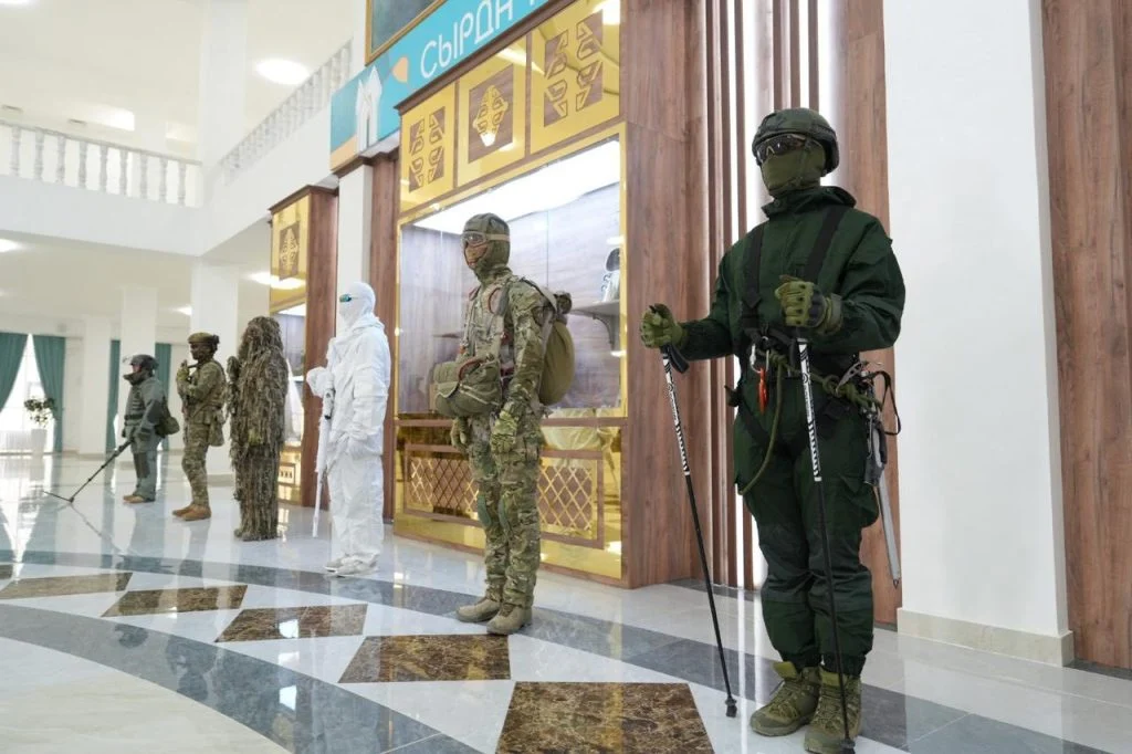 Әскери-патриоттық рухты асқақтатқан мазмұнды кеш өтті