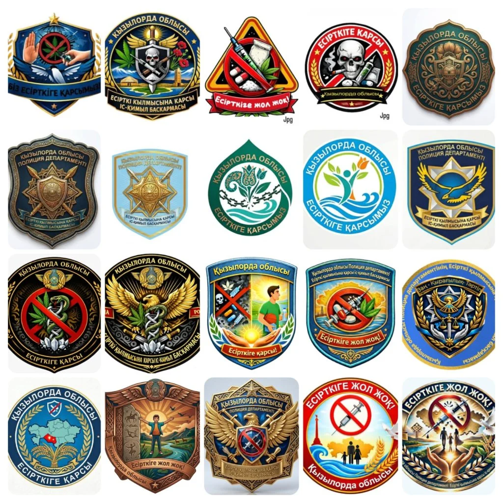 Қызылорда облысында есірткіге қарсы эмблема-логотиптер байқауының қорытындысы шығарылды