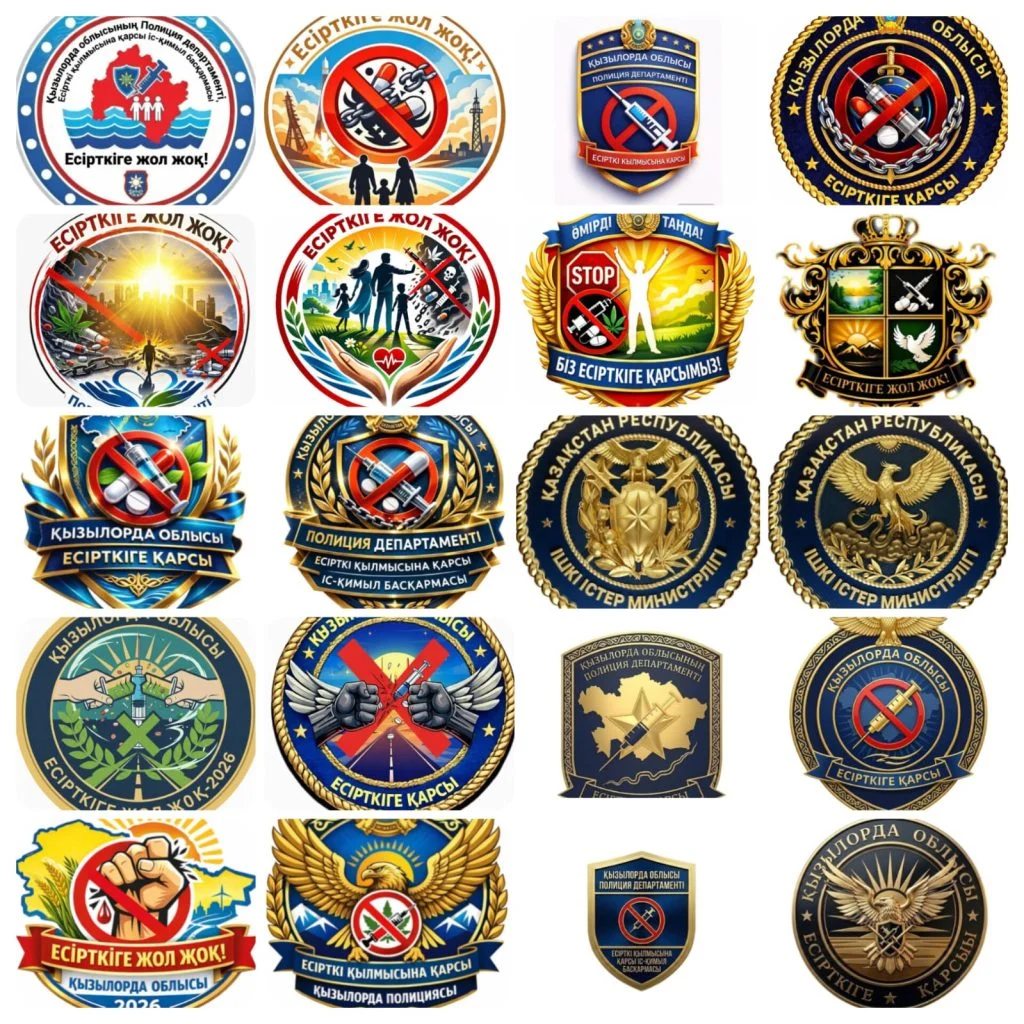 Қызылорда облысында есірткіге қарсы эмблема-логотиптер байқауының қорытындысы шығарылды