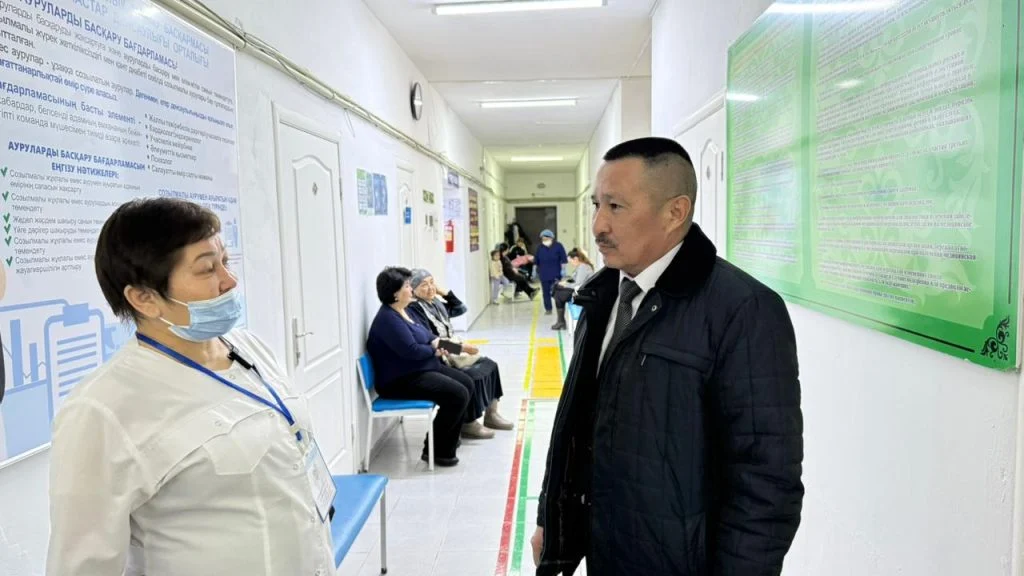 Қызылжармадағы дәрігерлік амбулаторияның ахуалы талқыланды