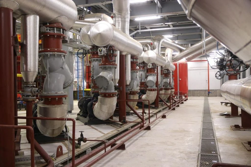 Жаңа жылу беру орталығы мен күріш цехінің<br>қарқыны қарымды