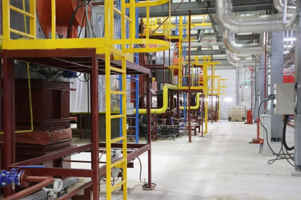 Жаңа жылу беру орталығы мен күріш цехінің<br>қарқыны қарымды