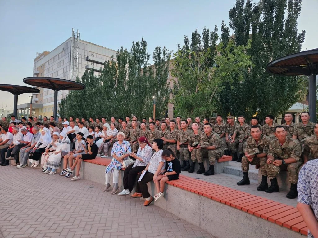 Қызылордада 5547 әскери бөлімінің сарбаздары «Отбасы құндылықтары – ұлт болашағы» атты рухани-мәдени шараға қатысты.